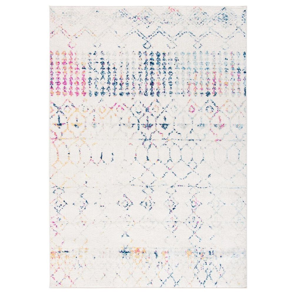 Safavieh Tulum3' x 5' Ivory and Blue Area Rug