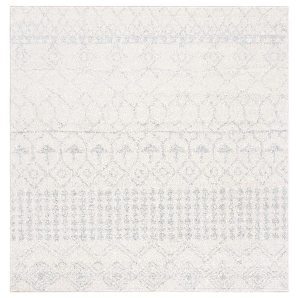 Safavieh Tulum6'7" Square Ivory and Light Grey Area Rug