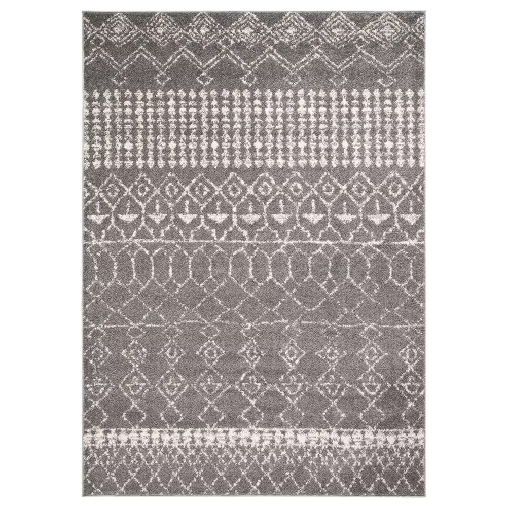 Safavieh Tulum4' x 6' Grey and Ivory Area Rug
