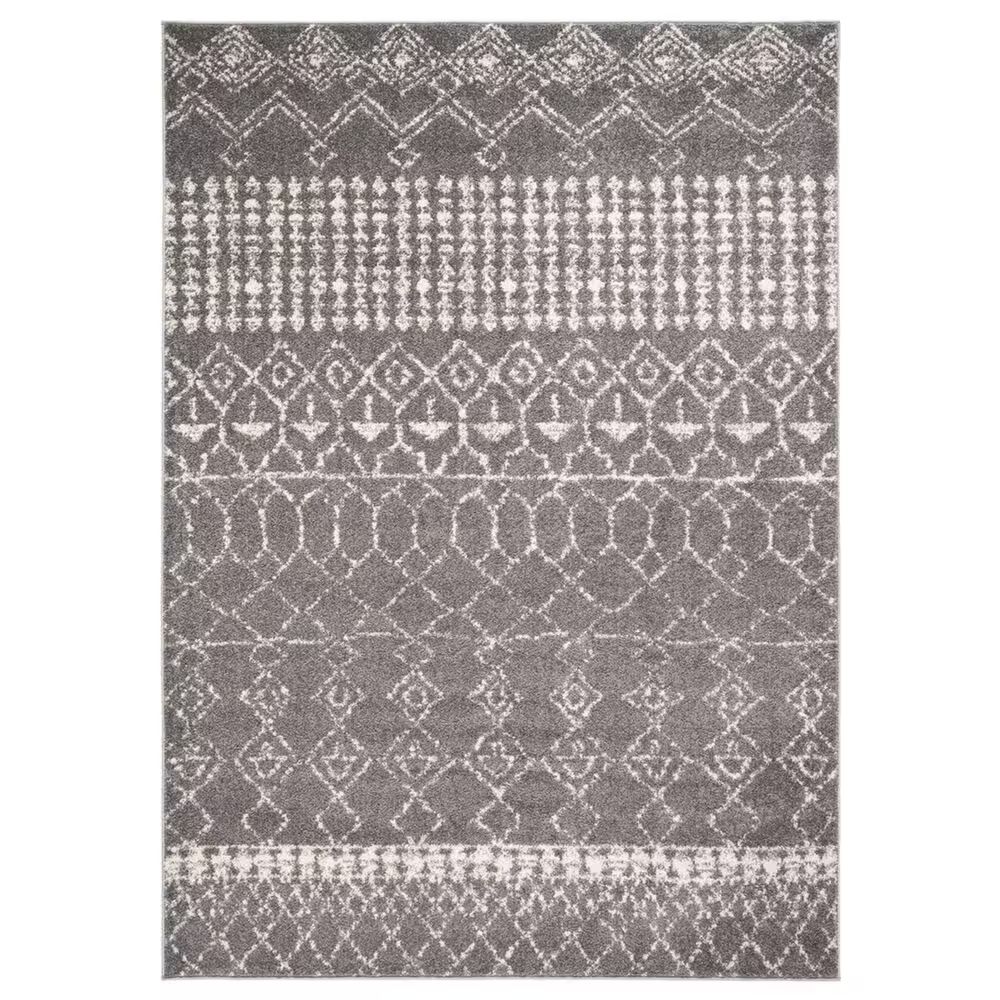 Safavieh Tulum Transitional 6' x 9' Grey and Ivory Area Rug