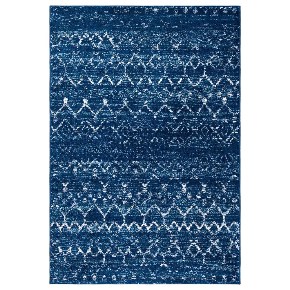 Safavieh Tulum 4' x 6' Blue and Ivory Area Rug