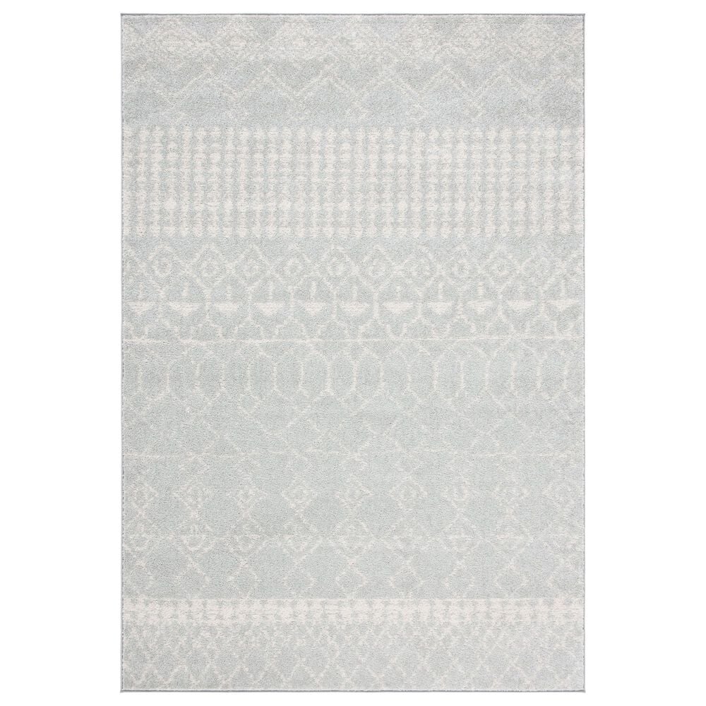 Safavieh Tulum 6' x 9' Light Grey and Ivory Area Rug