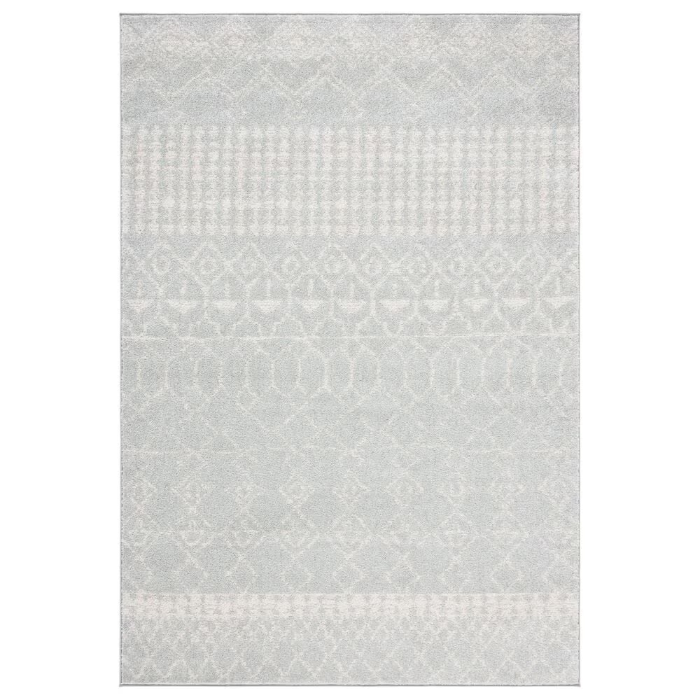 Safavieh Tulum 5'3" x 7'6" Light Grey and Ivory Area Rug