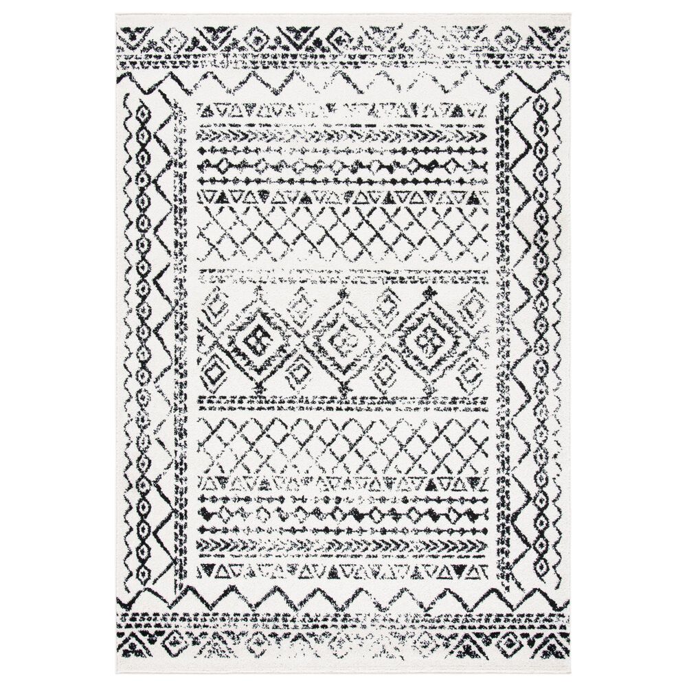 Safavieh Tulum TUL268 6' x 9' Ivory and Black Area Rug