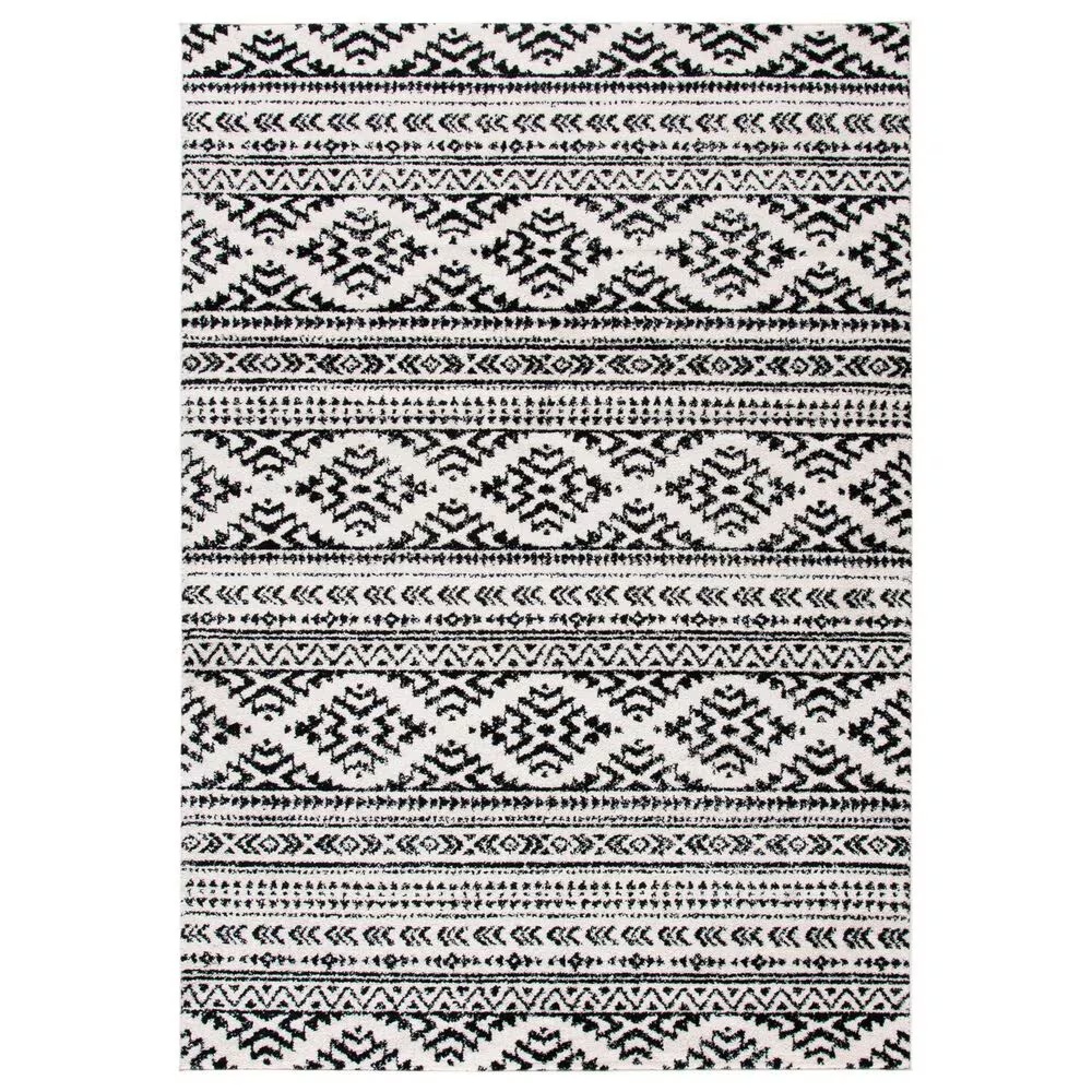 Safavieh Tulum TUL272B 6' x 9' Ivory and Black Area Rug