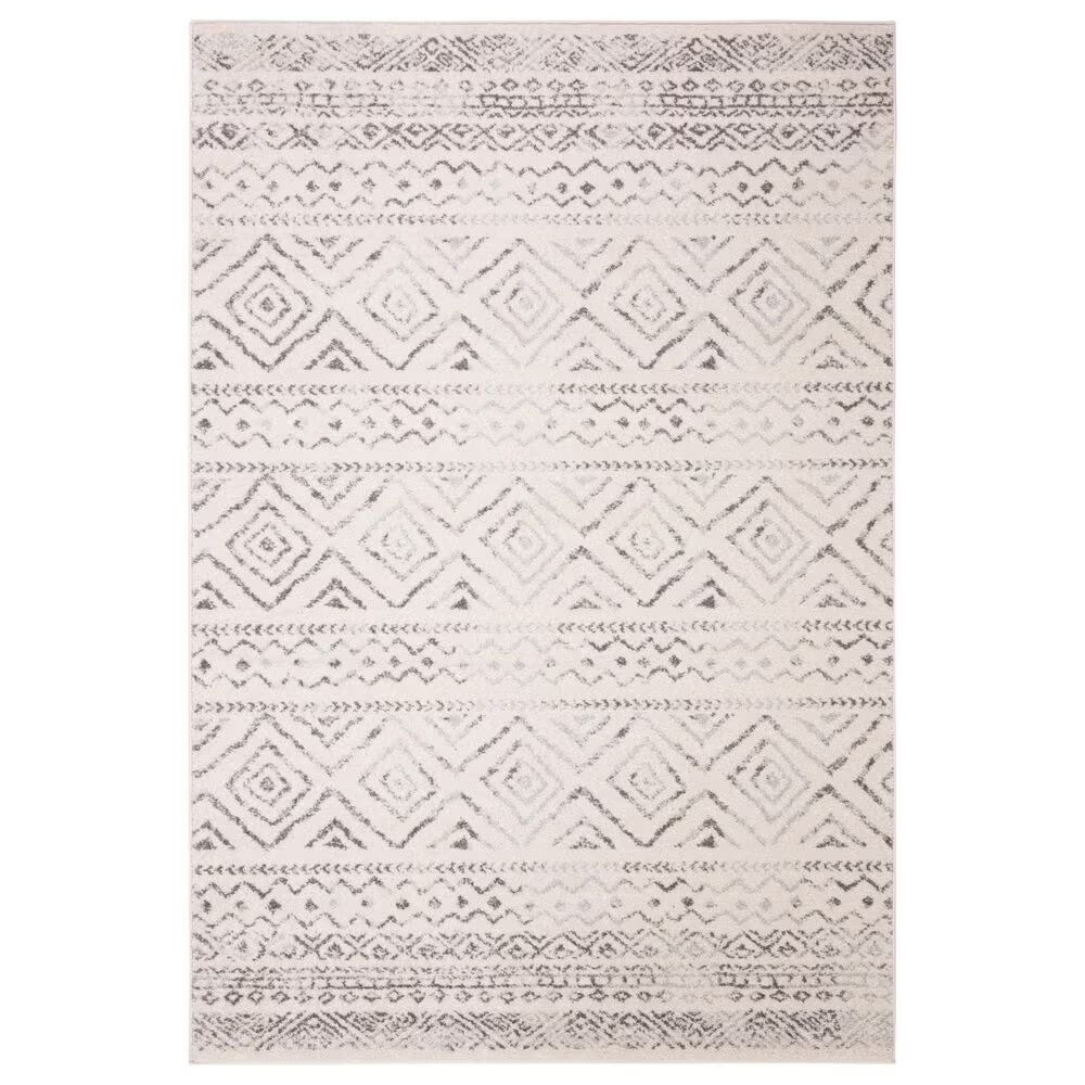 Safavieh Tulum TUL267A 5'3" x 7'6" Ivory and Grey Area Rug