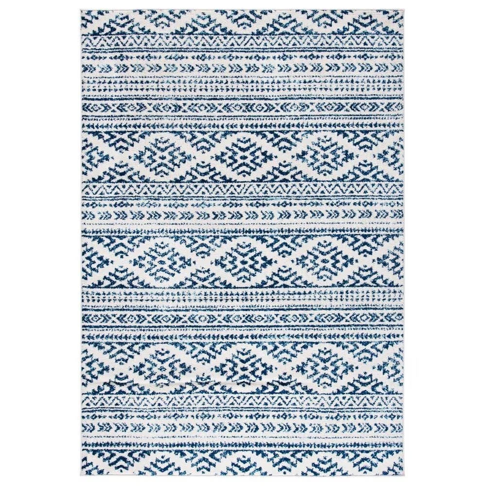 Safavieh Tulum Ivory and Blue 3' x 5' Area Rug