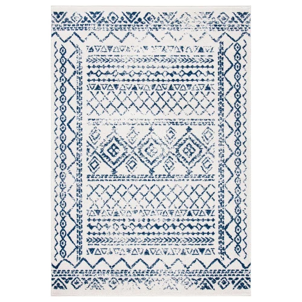 Safavieh Tulum TUL268C 6' x 9' Ivory and Navy Area Rug