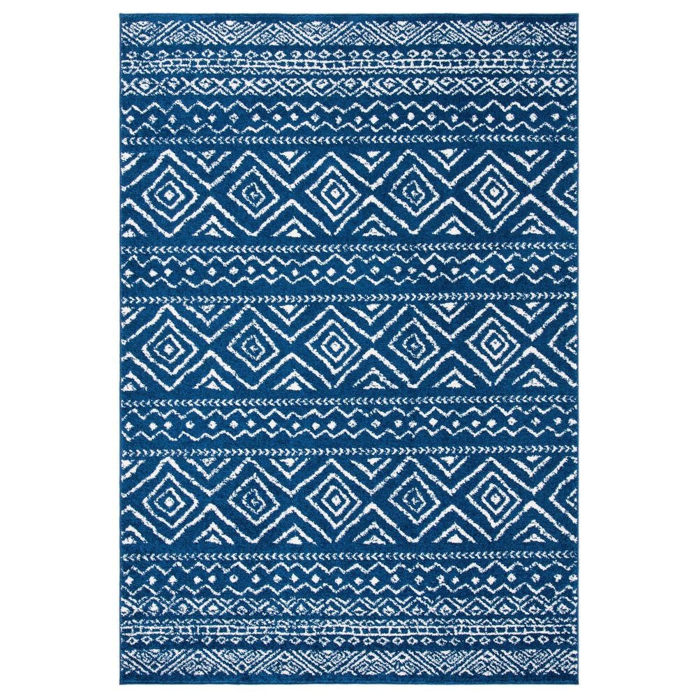 Safavieh Tulum TUL267N 6' x 9' Navy and Ivory Area Rug