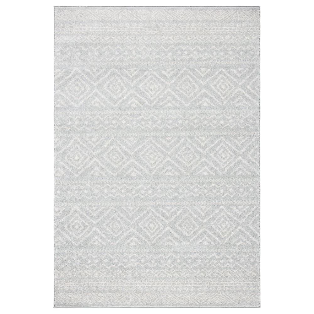 Safavieh Tulum TUL267F 5'3" x 7'6" Grey and Ivory Area Rug
