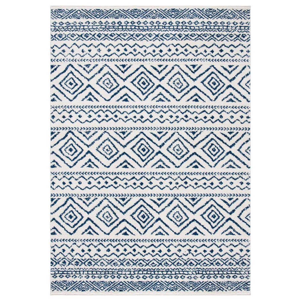 Safavieh Tulum TUL267 9' x 12' Ivory and Navy Area Rug