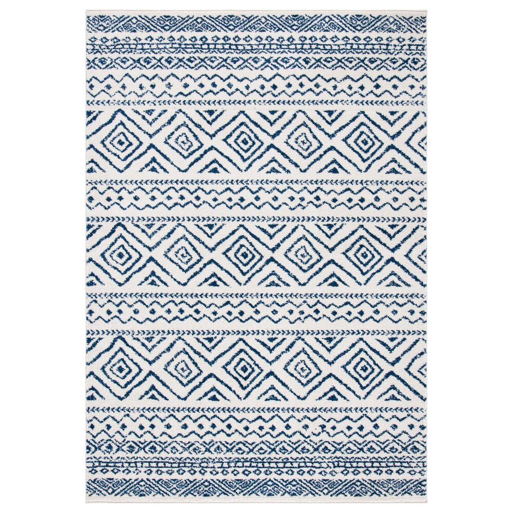 Safavieh Tulum TUL267 8' x 10' Ivory and Navy Area Rug
