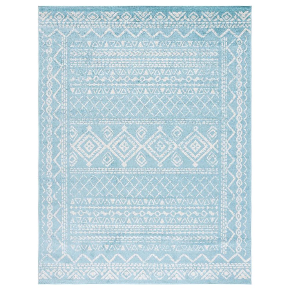 Safavieh Tulum TUL268K 8' x 10' Turquoise and Ivory Area Rug