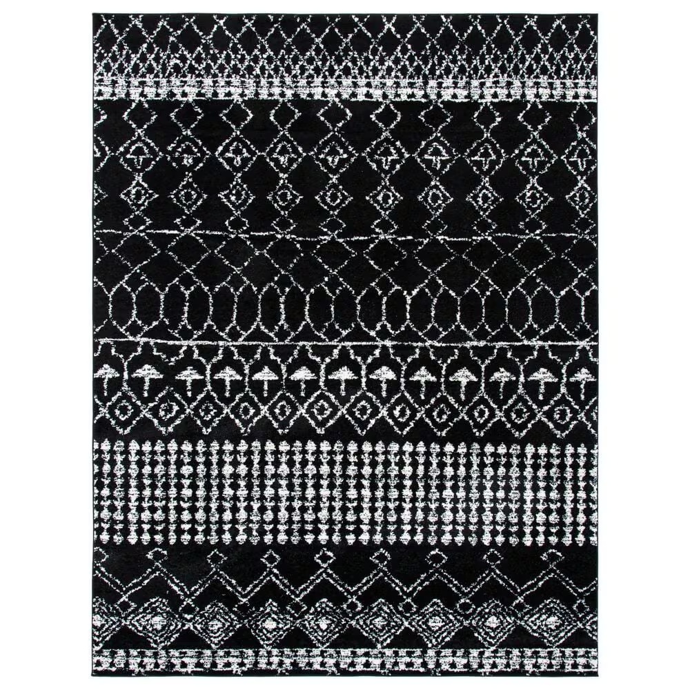 Safavieh Tulum TUL229Z 8' x 10' Black and Ivory Area Rug