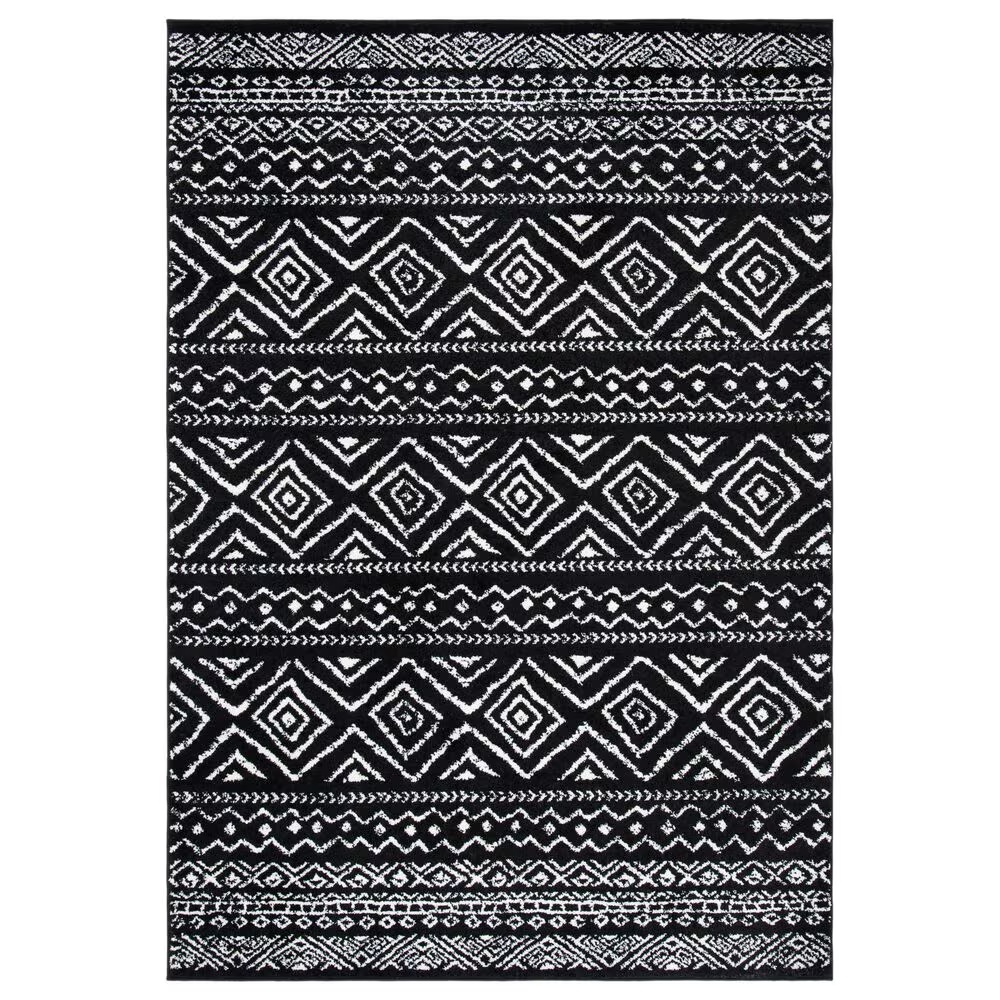 Safavieh Tulum TUL267Z 4' x 6' Black and Ivory Area Rug