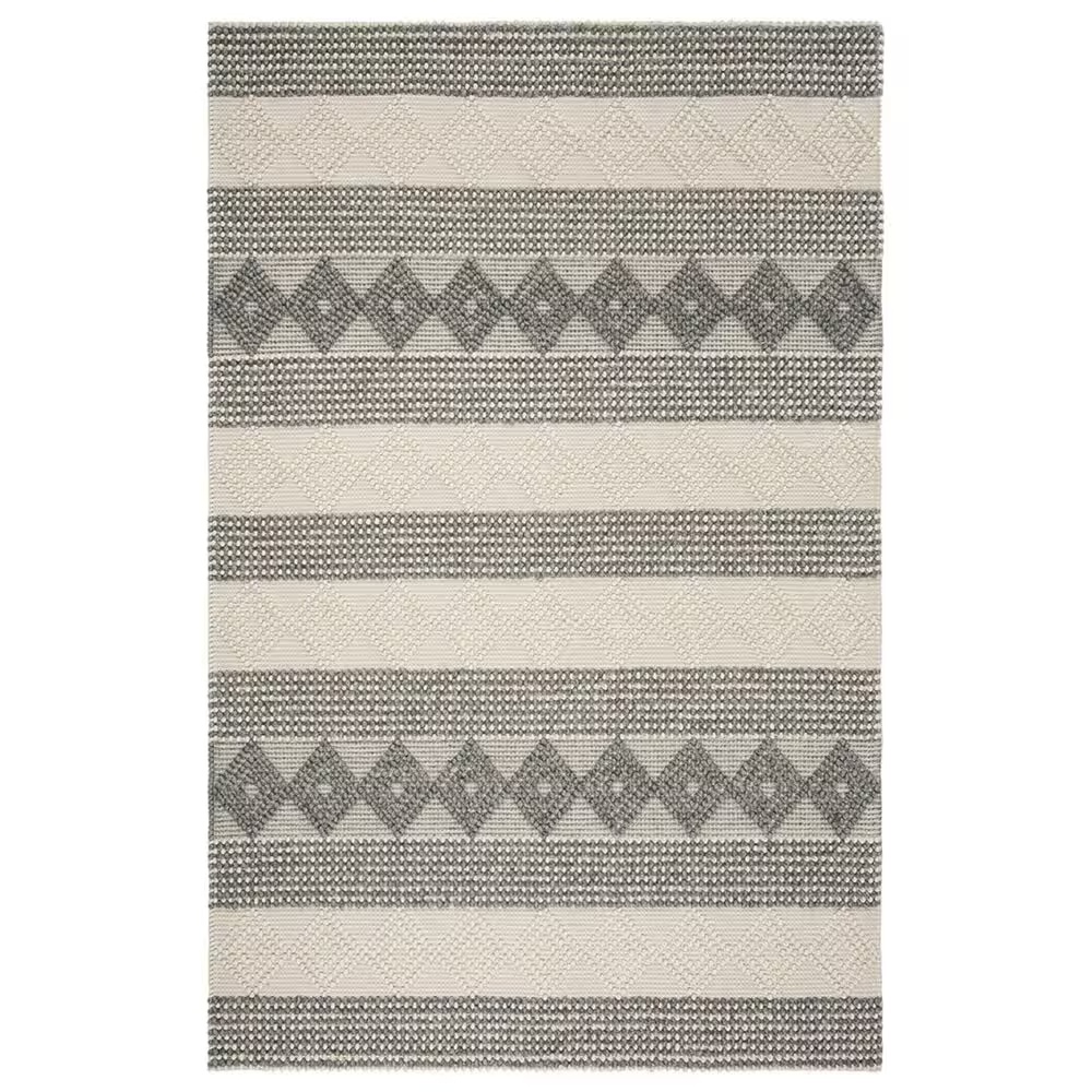 Safavieh Natura NAT105F 5' x 8' Grey and Ivory Area Rug