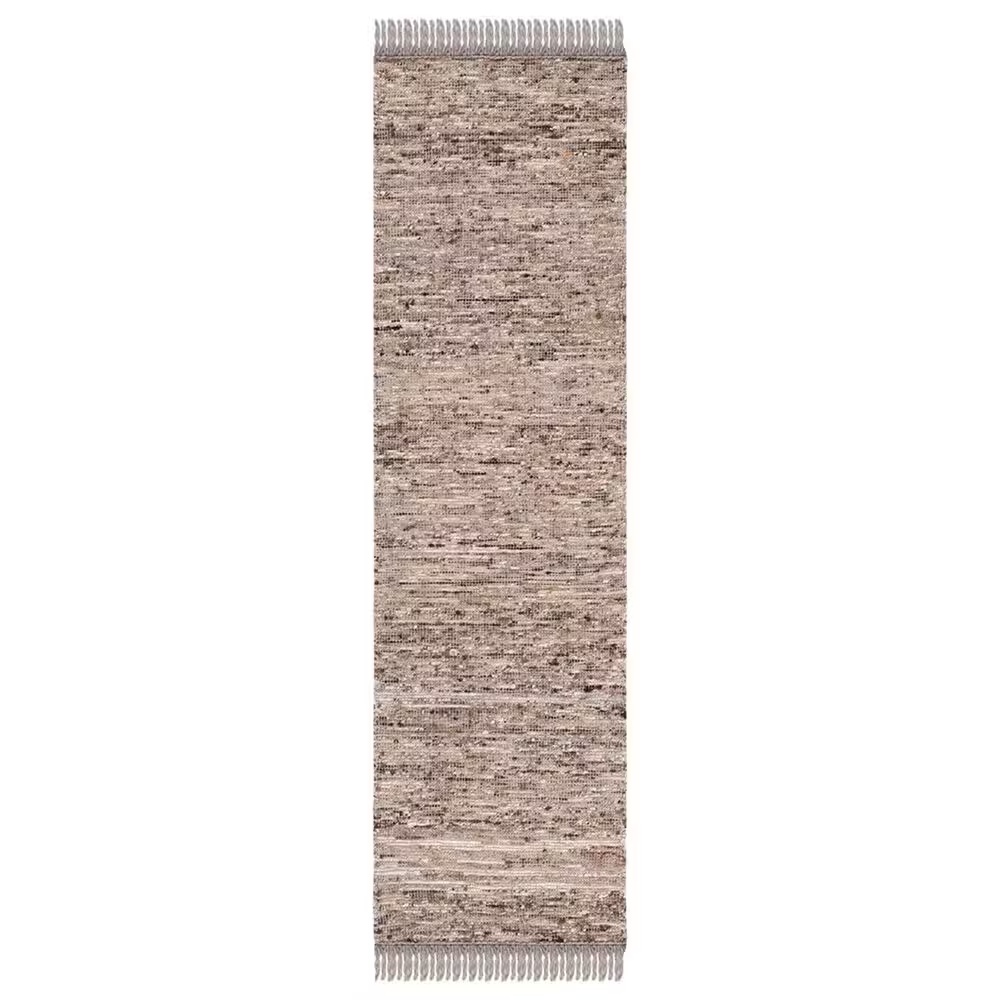 Safavieh Natura NAT327T 2'3" x 8' Brown and Ivory Runner