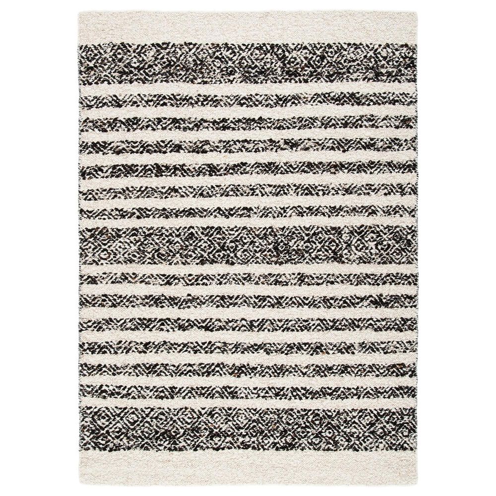 Safavieh Natura NAT329Z 5' x 8' Black and Ivory Area Rug