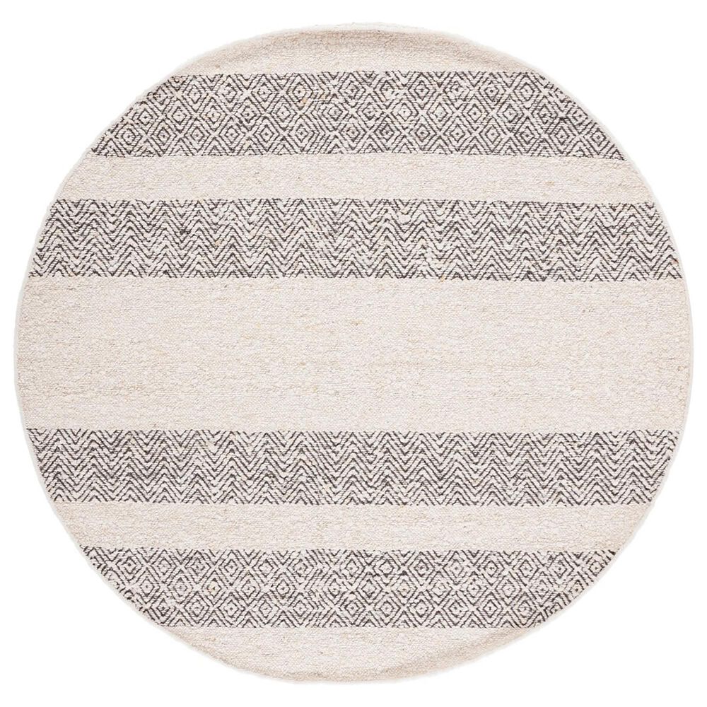 Safavieh Natura NAT332A 6' Round Ivory Area Rug