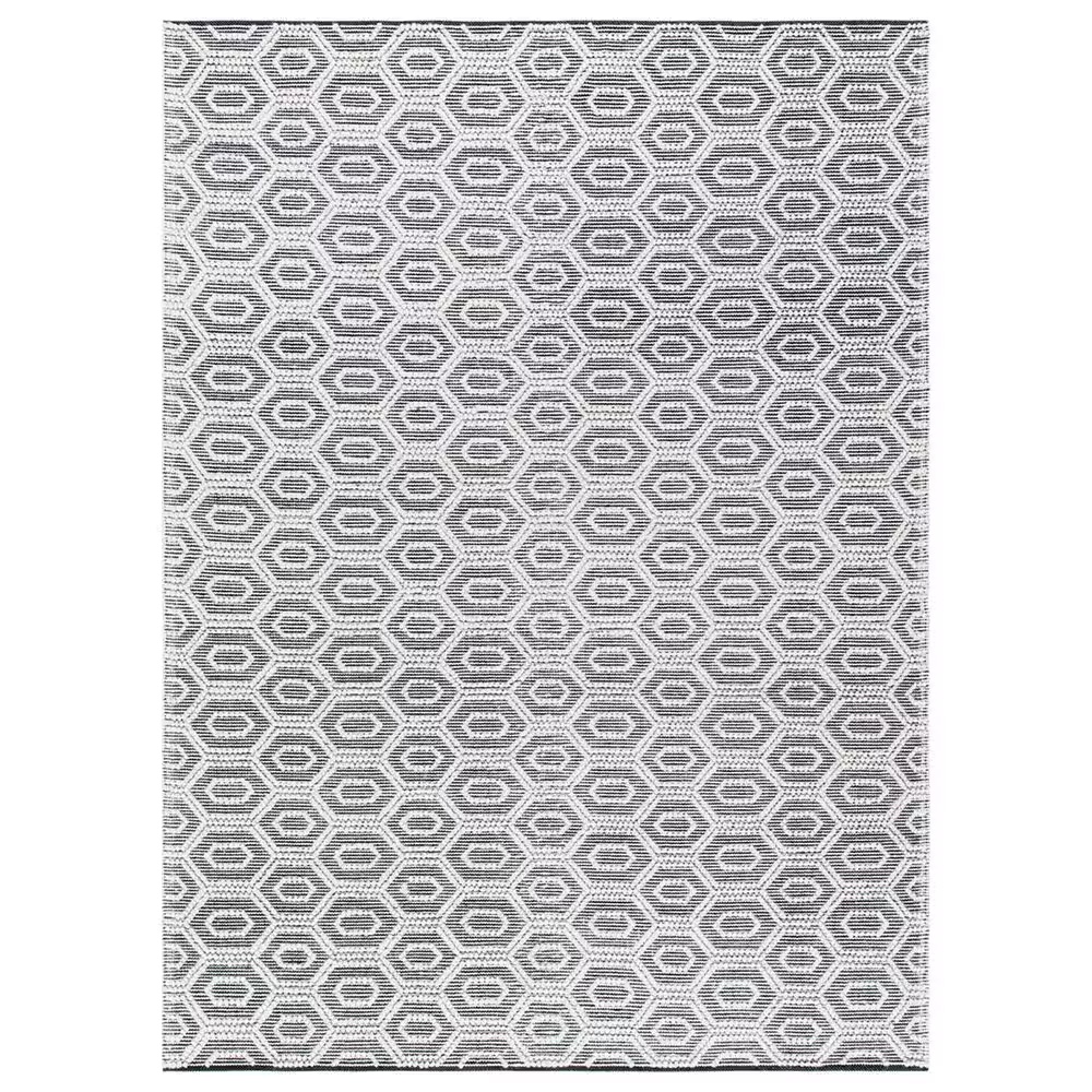 Safavieh Natura NAT476A 8' x 10' Ivory and Black Area Rug