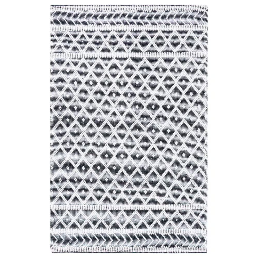 Safavieh Natura NAT482A 4' x 6' Ivory and Black Area Rug
