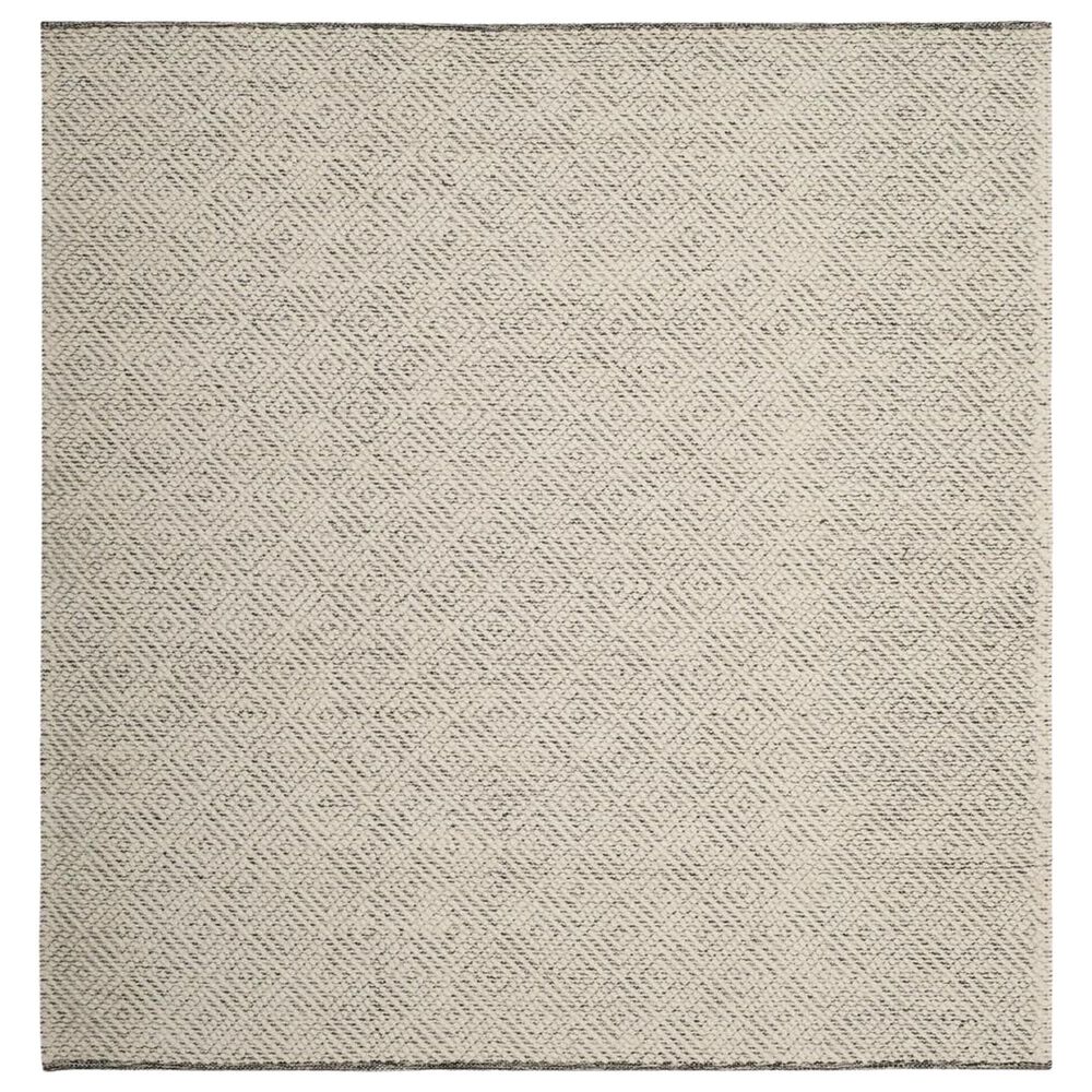 Safavieh Natura NAT503A 6' Square Ivory and Light Grey Area Rug
