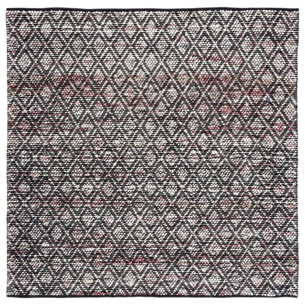 Safavieh Natura 6' Square Ivory and Red Area Rug