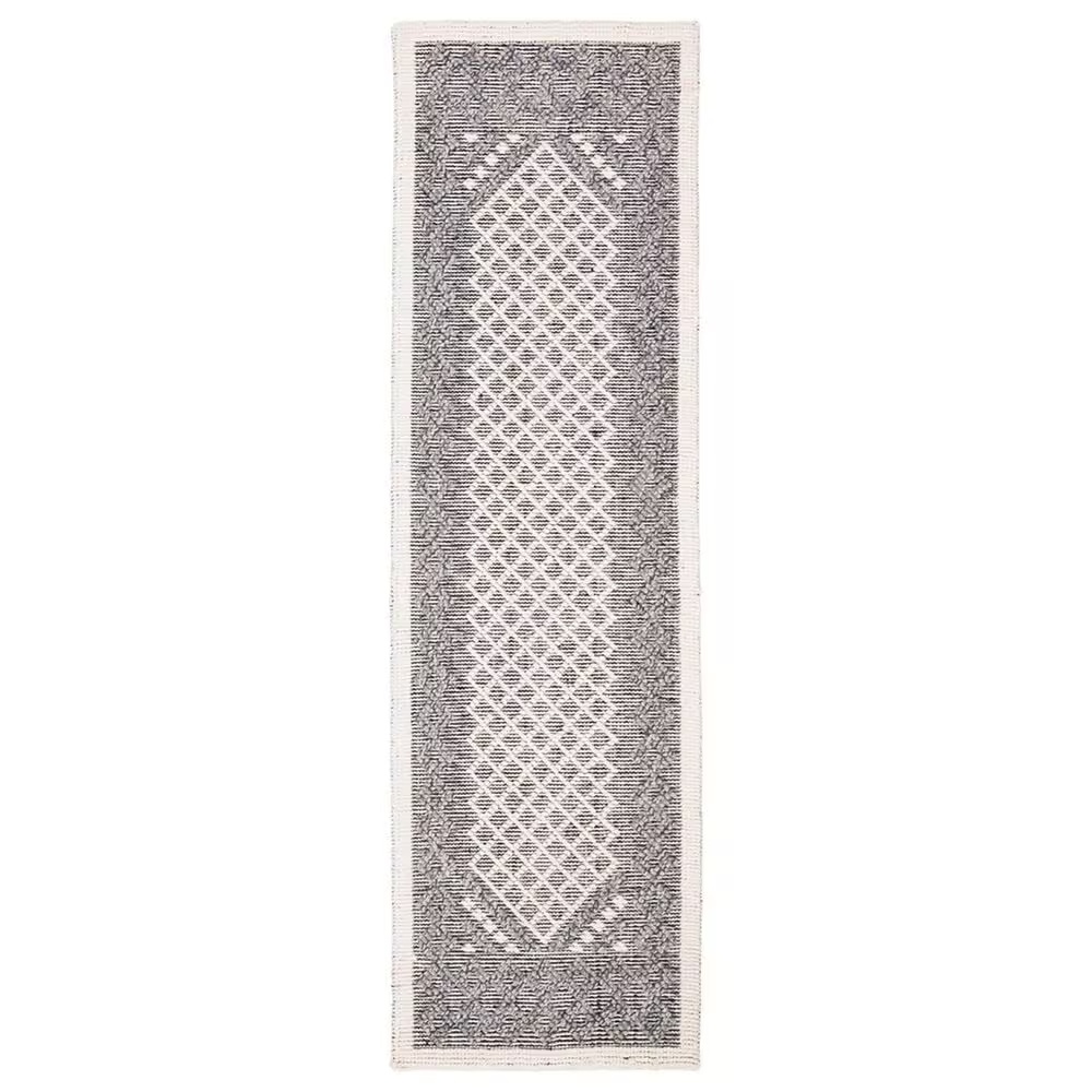 Safavieh Natura 2'3" x 8' Cream and Navy Runner