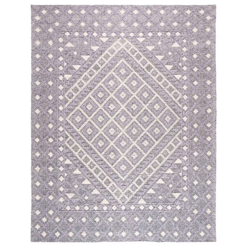 Safavieh Natura 8' x 10' Cream and Purple Area Rug