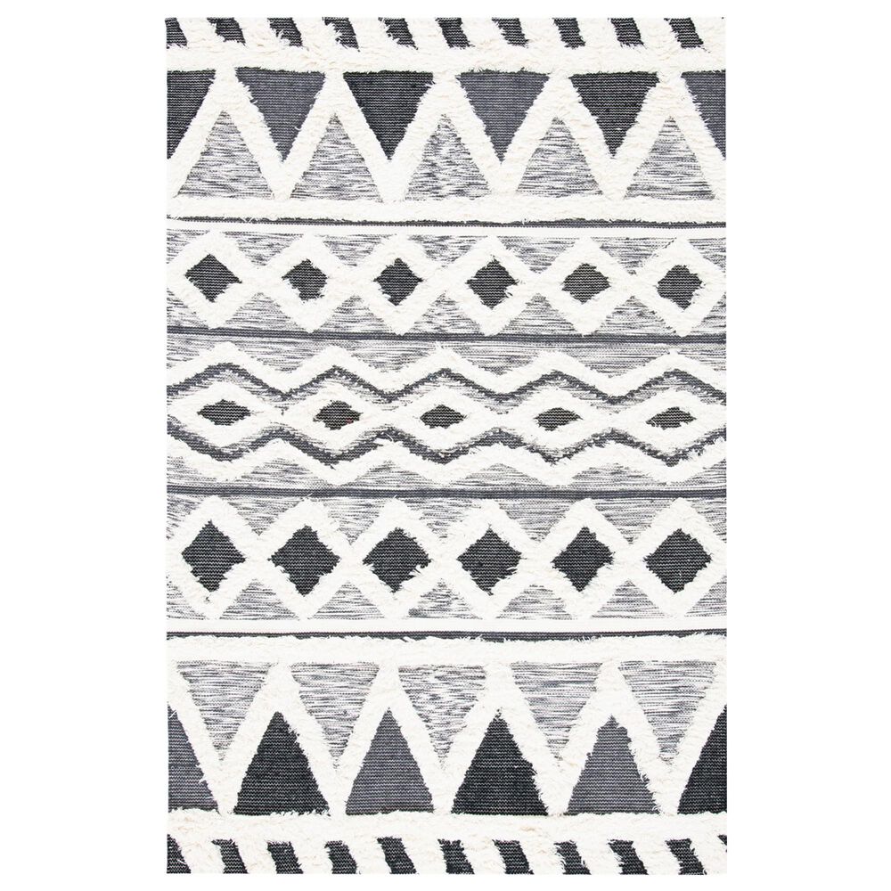 Safavieh Natura NAT685A 4' x 6' Ivory and Black Area Rug