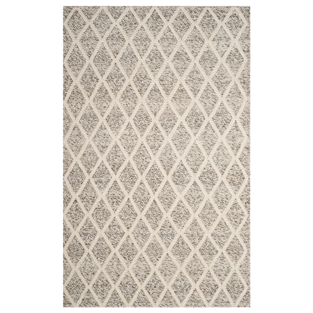 Safavieh Natura NAT711A 6' x 9' Ivory and Stone Area Rug