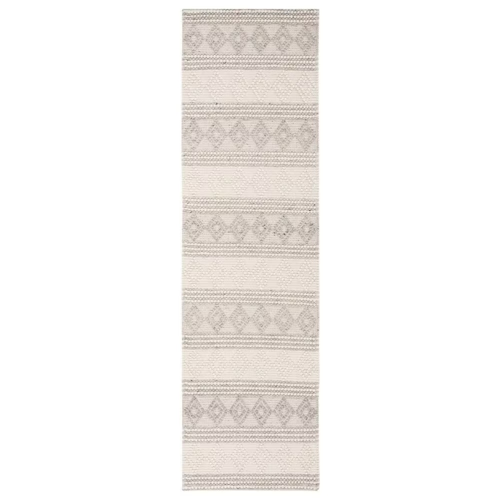 Safavieh Natura NAT750F 2' x 14' Grey and Ivory Runner