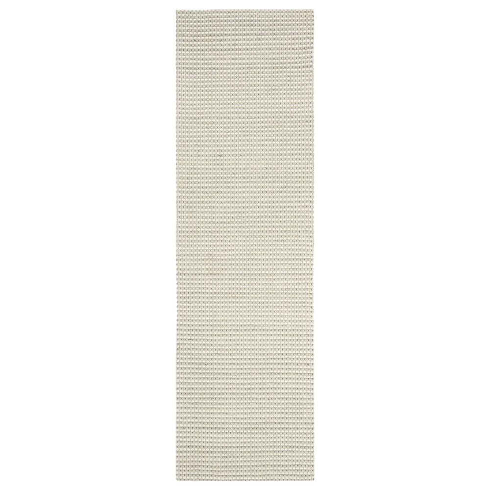 Safavieh Natura NAT801G 2'3" x 12' Silver and Ivory Runner