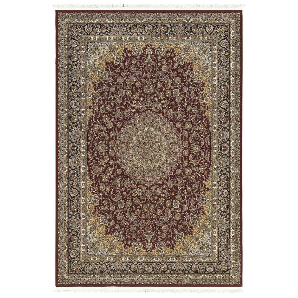 Oriental Weavers Masterpiece 090R 3'10" x 5'5" Red Area Rug