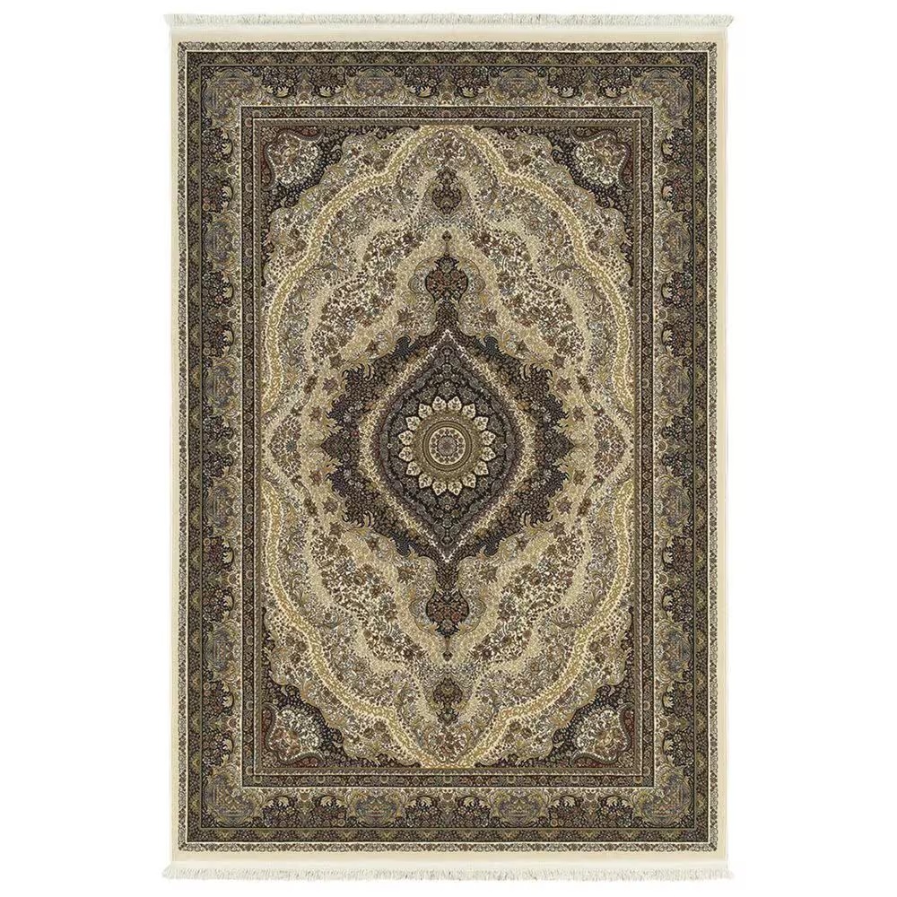 Oriental Weavers Masterpiece 111W 3'10" x 5'5" Ivory Area Rug