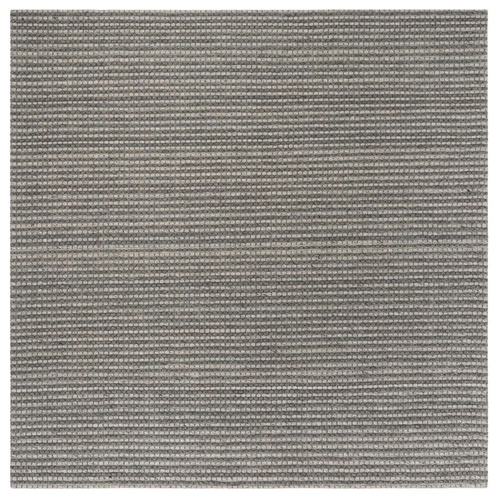 Safavieh Natura NAT801H 6' Square Dark Grey Area Rug