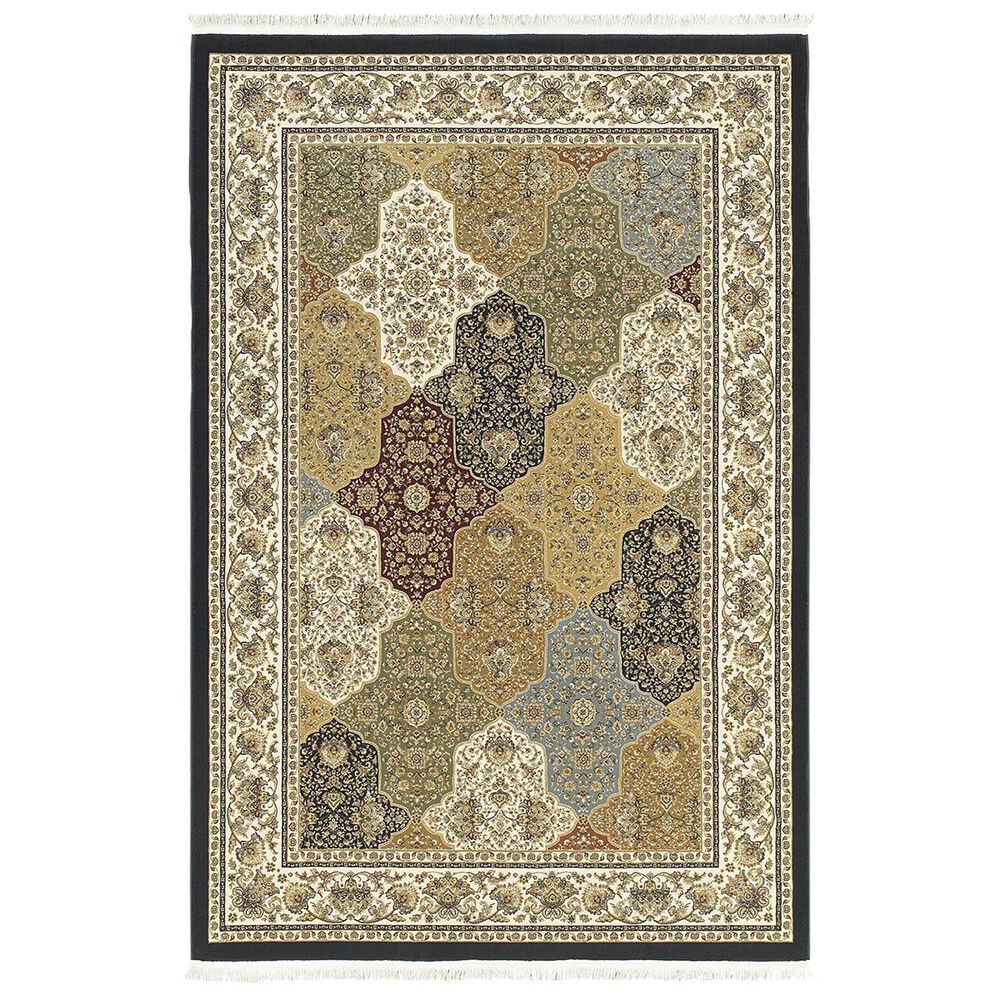 Oriental Weavers Masterpiece 1331X 5'3" x 7'6" Navy Area Rug