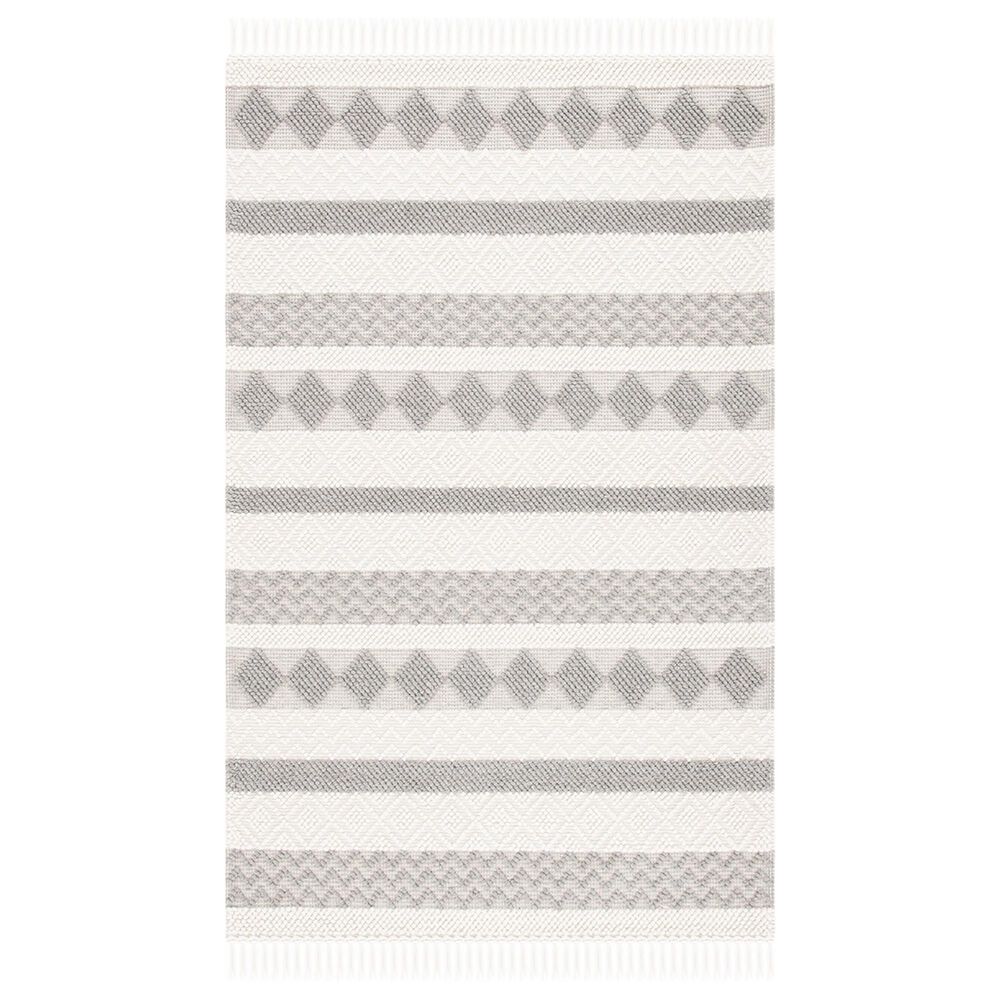 Safavieh Natura NAT851A 4' x 6' Ivory and Grey Area Rug