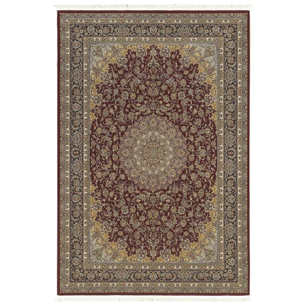 Oriental Weavers Masterpiece 090R 7'10" x 10'10" Red Area Rug