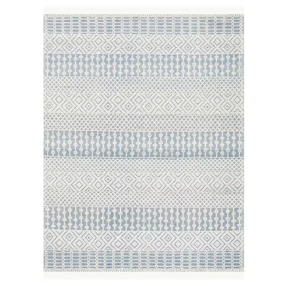 Safavieh Natura NAT852M 5' x 8' Ivory and Blue Area Rug