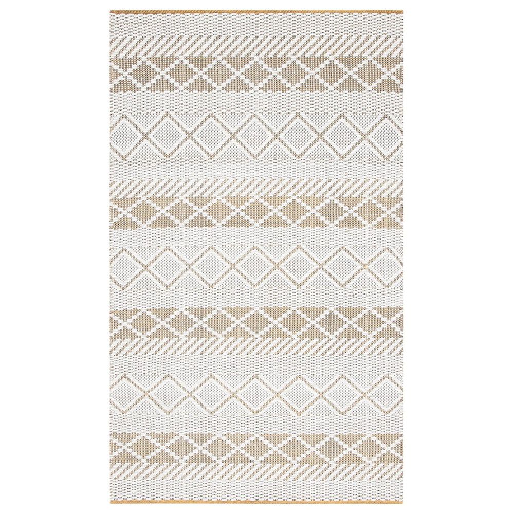 Safavieh Natura NAT854C 5' x 8' Ivory and Yellow Area Rug