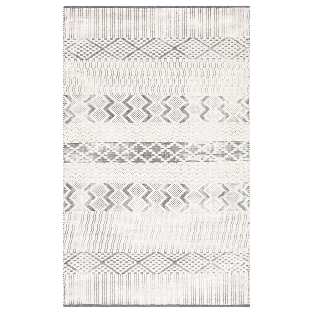 Safavieh Natura NAT855A 3' x 5' Ivory and Grey Area Rug