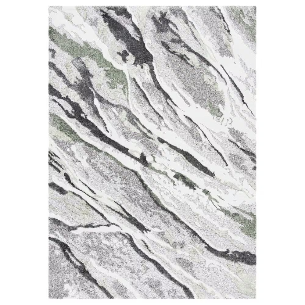 Safavieh Century CTY324F 4'5" x 6'5" Grey and Green Area Rug