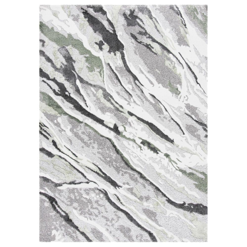 Safavieh Century 5'5" x 7'7" Grey and Green Area Rug