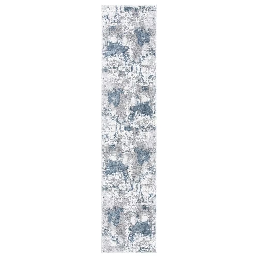Safavieh Century CTY339F 2' x 7' Grey and Blue Runner