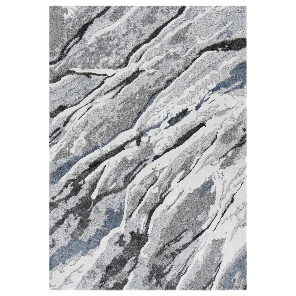 Safavieh Century CTY382F 9' x 12' Grey and Blue Area Rug