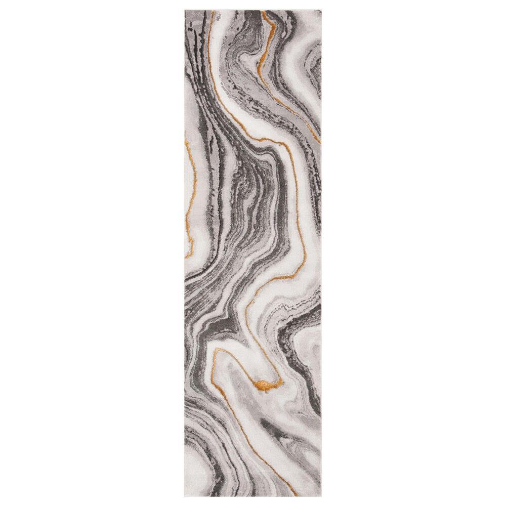 Safavieh Craft CFT819F 2'3" x 6' Grey and Gold Runner