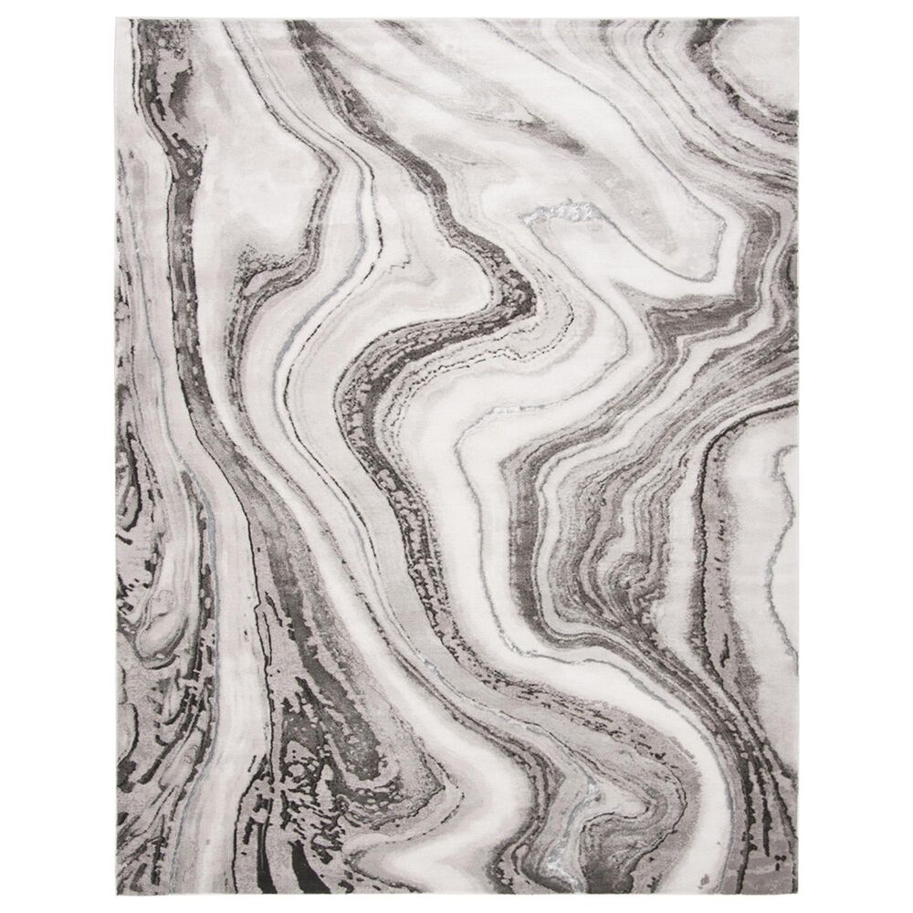 Safavieh Craft CFT819G 9' x 12' Grey and Silver Area Rug
