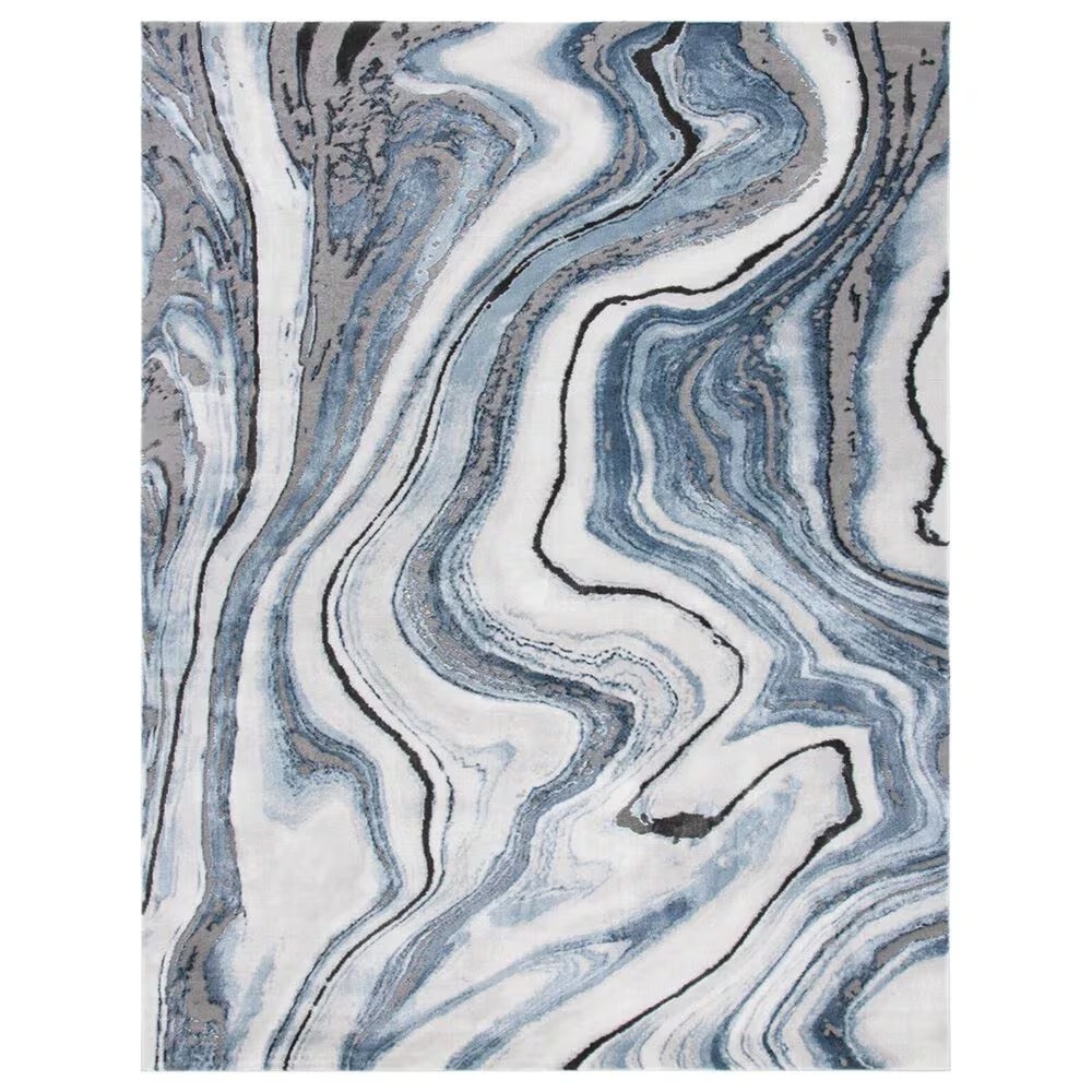 Safavieh Craft 10'6" x 14' Blue and Grey Area Rug