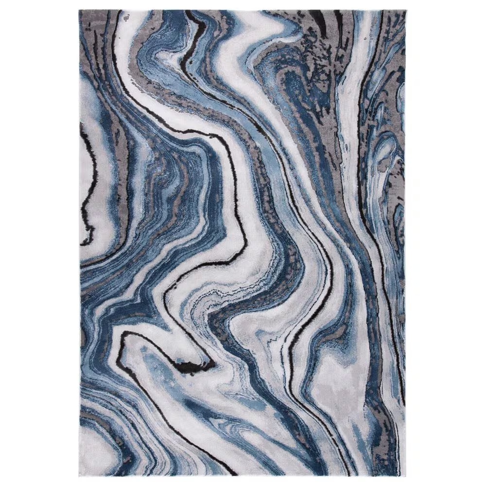 Safavieh Craft 4' x 6' Blue and Grey Area Rug